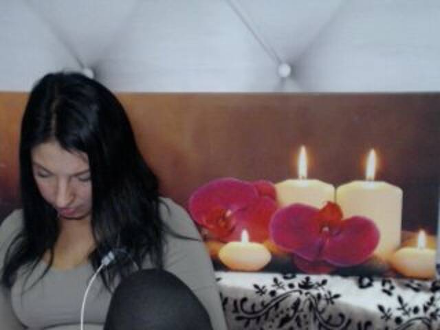 방송 스크린 샷 Aisha255