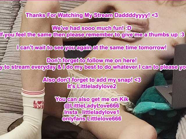 방송 스크린 샷 LittleLove666