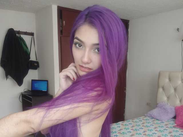 프로필 사진 purple--girl