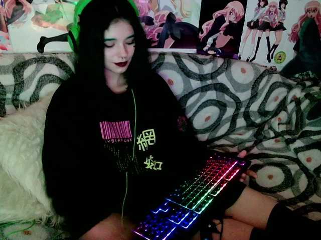 방송 스크린 샷 Saymeowplz1