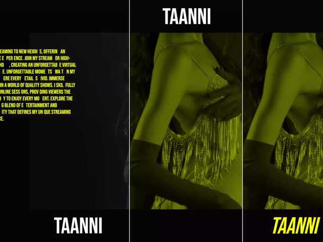 방송 스크린 샷 Taanni